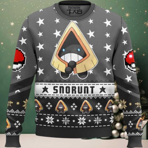 Hooktab Pokemon Gen 3 Snorunt Ugly Christmas Sweater