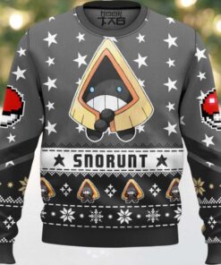 Hooktab Pokemon Gen 3 Snorunt Ugly Christmas Sweater