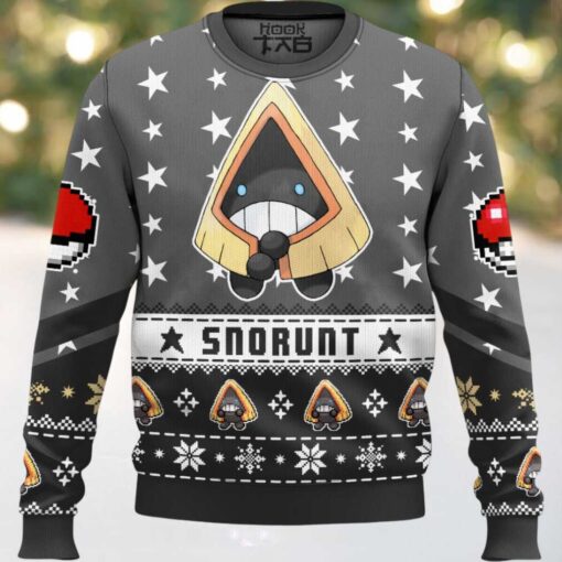 Hooktab Pokemon Gen 3 Snorunt Ugly Christmas Sweater