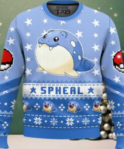 Hooktab Pokemon Gen 3 Spheal Ugly Christmas Sweater