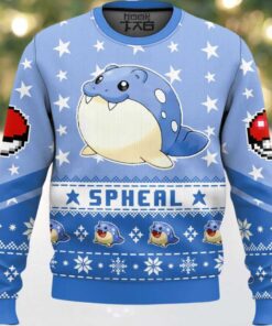 Hooktab Pokemon Gen 3 Spheal Ugly Christmas Sweater