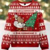 Thousand Eyes Gaze Ugly Christmas Sweater