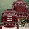 Cheech And Chong Dave’s Not Here Man Ugly Christmas Sweater