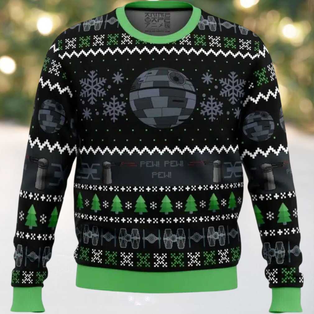 Imperial Death Star Star Wars Ugly Christmas Sweater Imperial Death Star Star Wars Ugly Christmas Sweater