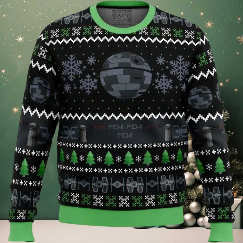 Imperial Death Star Star Wars Ugly Christmas Sweater Imperial Death Star Star Wars Ugly Christmas Sweater