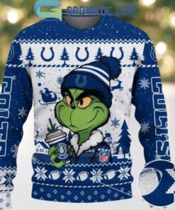 Indianapolis Colts Grinch Stolen Christmas 2025 Grinchmas Ugly Sweater, hoodie, sweater, long sleeve and tank top Indianapolis Colts Grinch Stolen Christmas 2025 Grinchmas Ugly Sweater