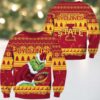 Nebraska Cornhuskers Football Team Logo Custom NCAA Ugly Christmas Sweater
