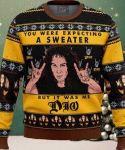 It Was Me Dio Ronnie James Dio Ugly Christmas Sweater
