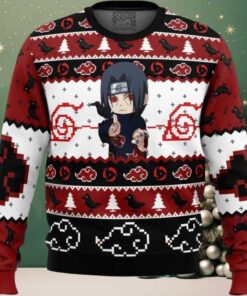 Itachi Uchiha Chibi Akatsuki Ugly Christmas Sweater