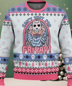Jason Voorhees Can’t Wait For Friday Funny Ugly Sweater Jason Voorhees Can’t Wait For Friday Funny Ugly Sweater
