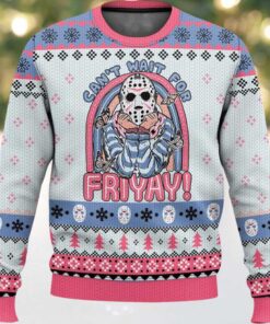 Jason Voorhees Can’t Wait For Friday Funny Ugly Sweater Jason Voorhees Can’t Wait For Friday Funny Ugly Sweater