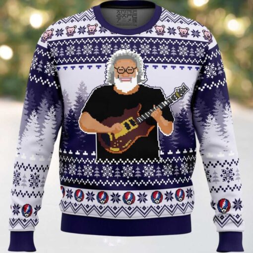 Jerry Garcia Grateful Dead Ugly Christmas Sweater