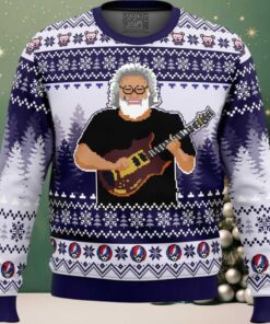 Jerry Garcia Grateful Dead Ugly Christmas Sweater