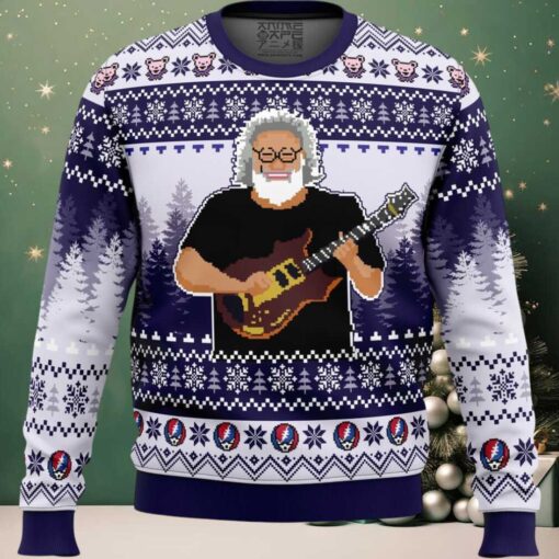Jerry Garcia Grateful Dead Ugly Christmas Sweater