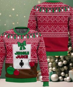 Jingle Juice Beverage Ugly Christmas Sweater Jingle Juice Beverage Ugly Christmas Sweater