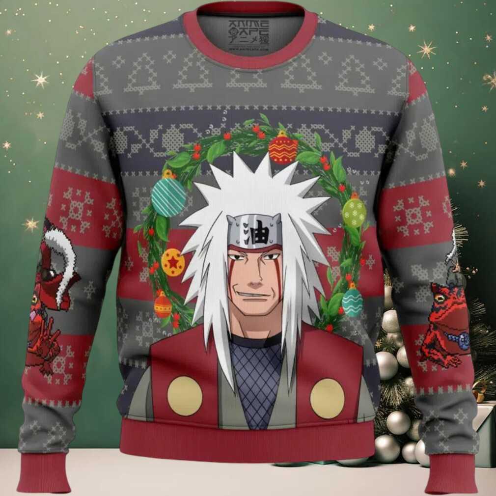 Jiraiya Shippuden Ugly Christmas Sweater Jiraiya Shippuden Ugly Christmas Sweater