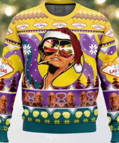 Johnny Depp Fear and Loathing Ugly Christmas Sweater