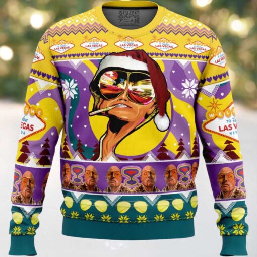 Johnny Depp Fear and Loathing Ugly Christmas Sweater