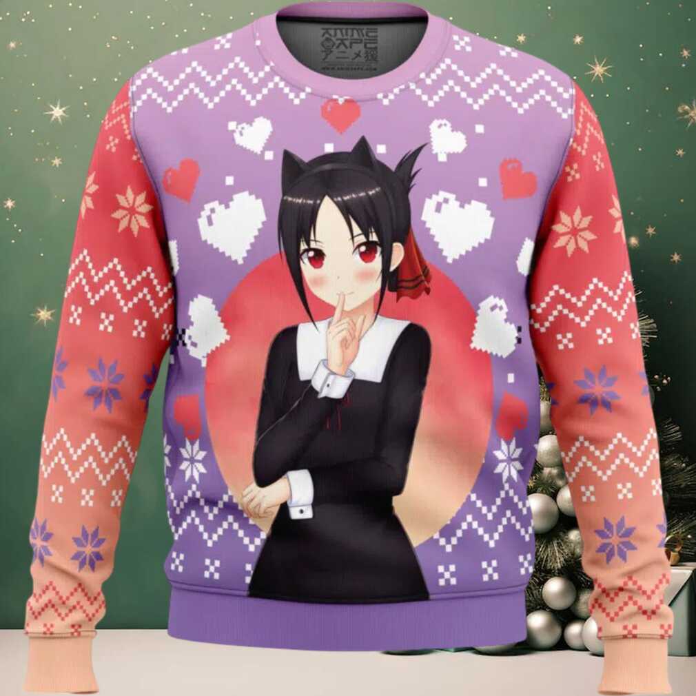 Kaguya Shinomiya Kaguya sama_ Love Is War Ugly Christmas Sweater Kaguya Shinomiya Kaguya sama_ Love Is War Ugly Christmas Sweater