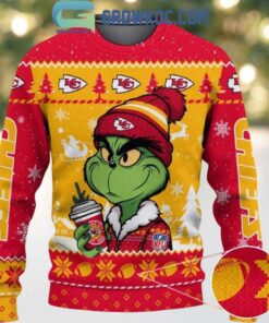 Kansas City Chiefs Grinch Stolen Christmas 2025 Grinchmas Ugly Sweater, hoodie, sweater, long sleeve and tank top Kansas City Chiefs Grinch Stolen Christmas 2025 Grinchmas Ugly Sweater