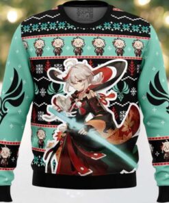 Kazuha Genshin Impact Ugly Christmas Sweater