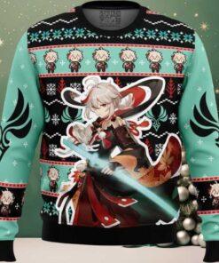 Kazuha Genshin Impact Ugly Christmas Sweater