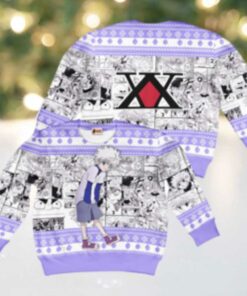 Killua Zoldyck Ugly Christmas Hunter X Hunter Gift