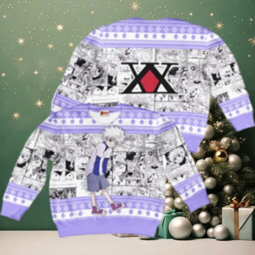 Killua Zoldyck Ugly Christmas Hunter X Hunter Gift