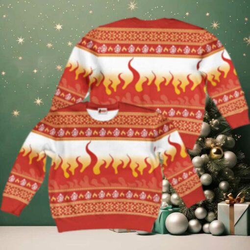 Kimetsu Kyojuro Rengoku Ugly Christmas Demon Slayer Kimetsu No Yaiba