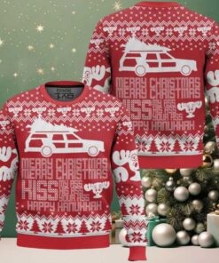 Kiss Ass National Lampoon’s Vacation Ugly Christmas Sweater Kiss Ass National Lampoon’s Vacation Ugly Christmas Sweater