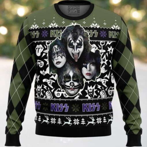 Kiss Band Ugly Christmas Sweater