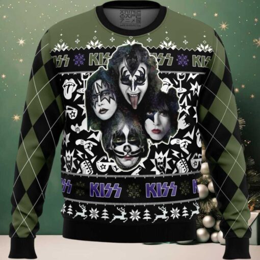 Kiss Band Ugly Christmas Sweater
