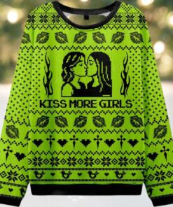 Kiss More Girls Ugly Christmas Sweater