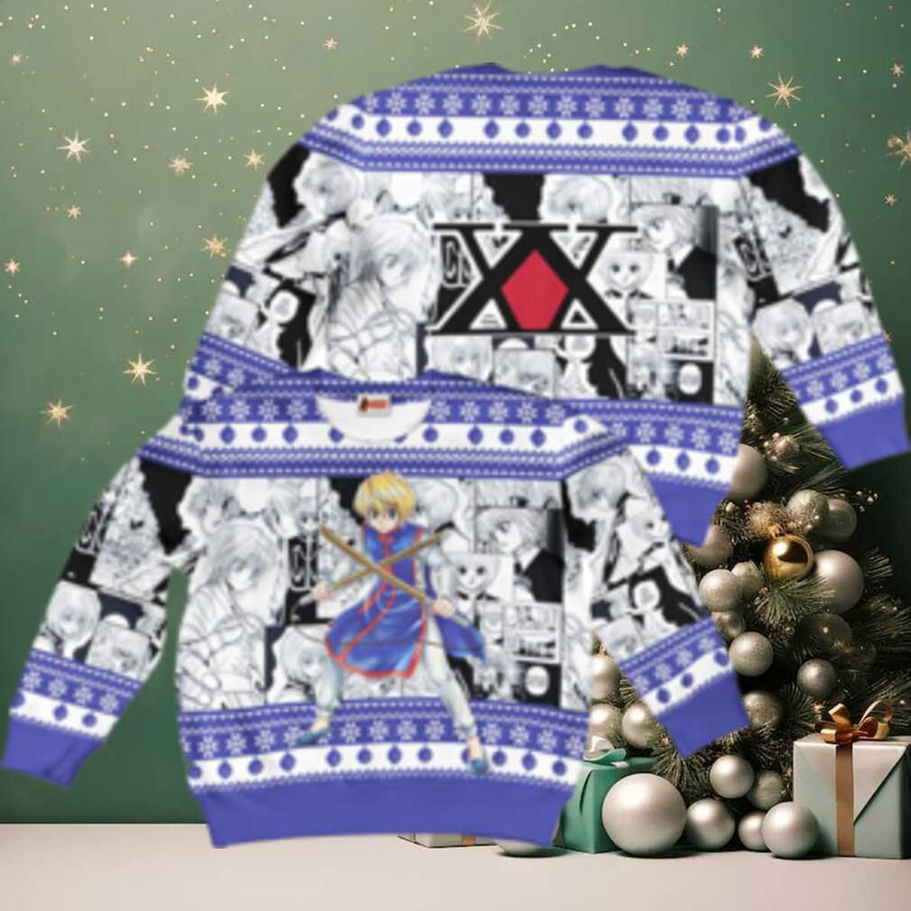 Kurapika Ugly Christmas Hunter X Hunter Kurapika Ugly Christmas Hunter X Hunter