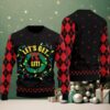 2025 Best Cat Dad Ever Funny Ugly Christmas Sweater