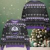 Youll Shoot Your Eye Out Snowflake Pattern Ugly Christmas Sweater Black