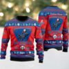 Northern Illinois Huskies Merry Christmas Grinch Hand NCAA Ugly Christmas Sweater Northern Illinois Huskies Merry Christmas Grinch Hand NCAA Ugly Christmas Sweater