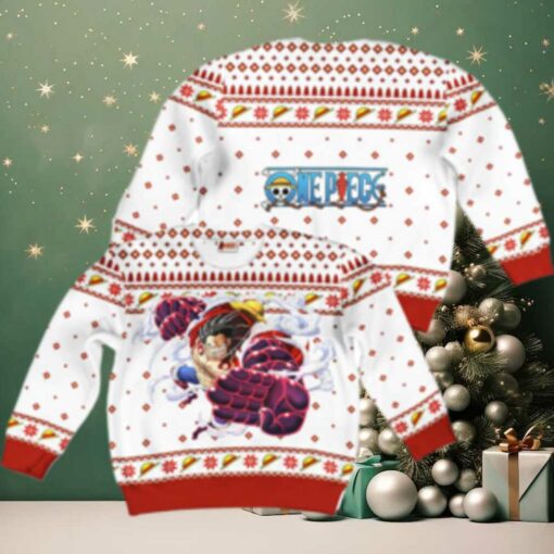 Luffy Gear 4 Ugly Christmas One Piece