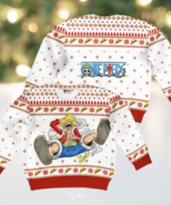 Luffy Gear 5 Ugly Christmas One Piece