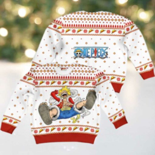 Luffy Gear 5 Ugly Christmas One Piece