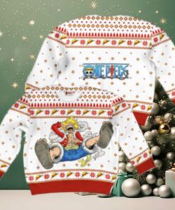 Luffy Gear 5 Ugly Christmas One Piece