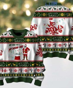 MF Doom We Wish You A MF Doommas Christmas 2024 Ugly Sweater