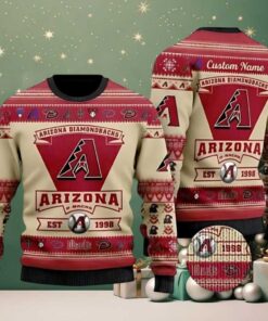 MLB Arizona Diamondbacks Est 1988 Mlb Ugly Christmas Sweater