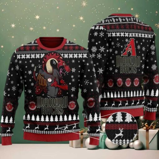 MLB Arizona Diamondbacks Holiday Slam Ugly Christmas Sweater