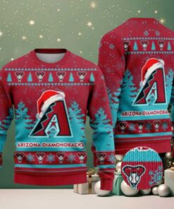 MLB Arizona Diamondbacks Holiday Slam Ugly Christmas Sweaters