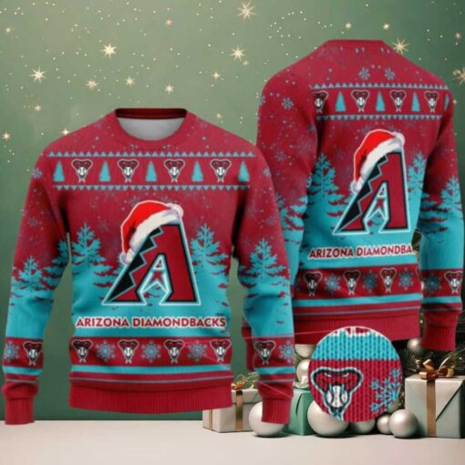 MLB Arizona Diamondbacks Holiday Slam Ugly Christmas Sweaters