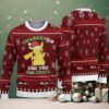 Green Ugly Christmas Sweater with White Snowflake Pattern Featuring Nurse Heartbeat Atrial Fibrillation