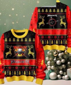 Megadeth Let’s Celebrating The Holidays Christmas 2025 Ugly Sweater