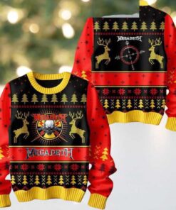 Megadeth Let’s Celebrating The Holidays Christmas 2025 Ugly Sweater