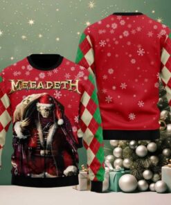 Megadeth Music 2025 Ugly Christmas Sweater